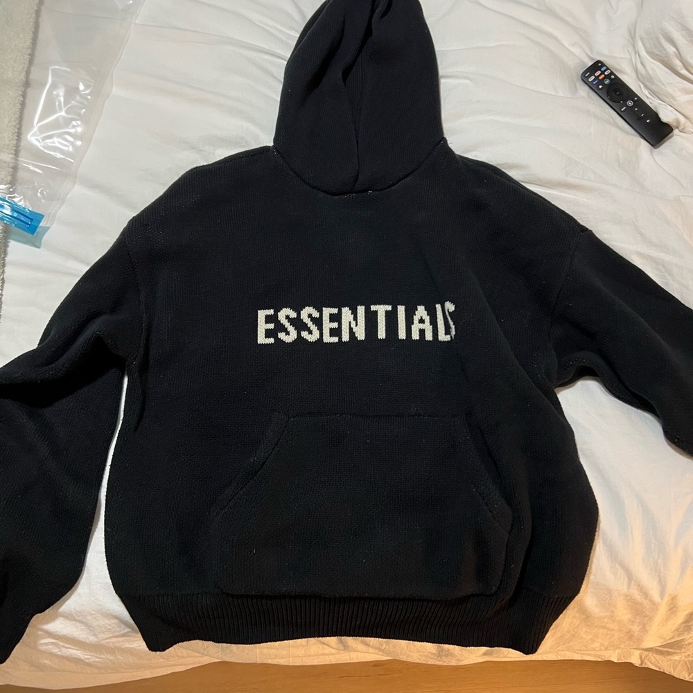 Essentials Knit Hoodie